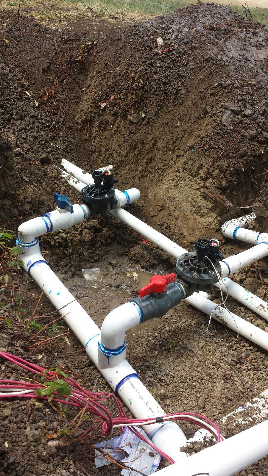 New Sprinkler System