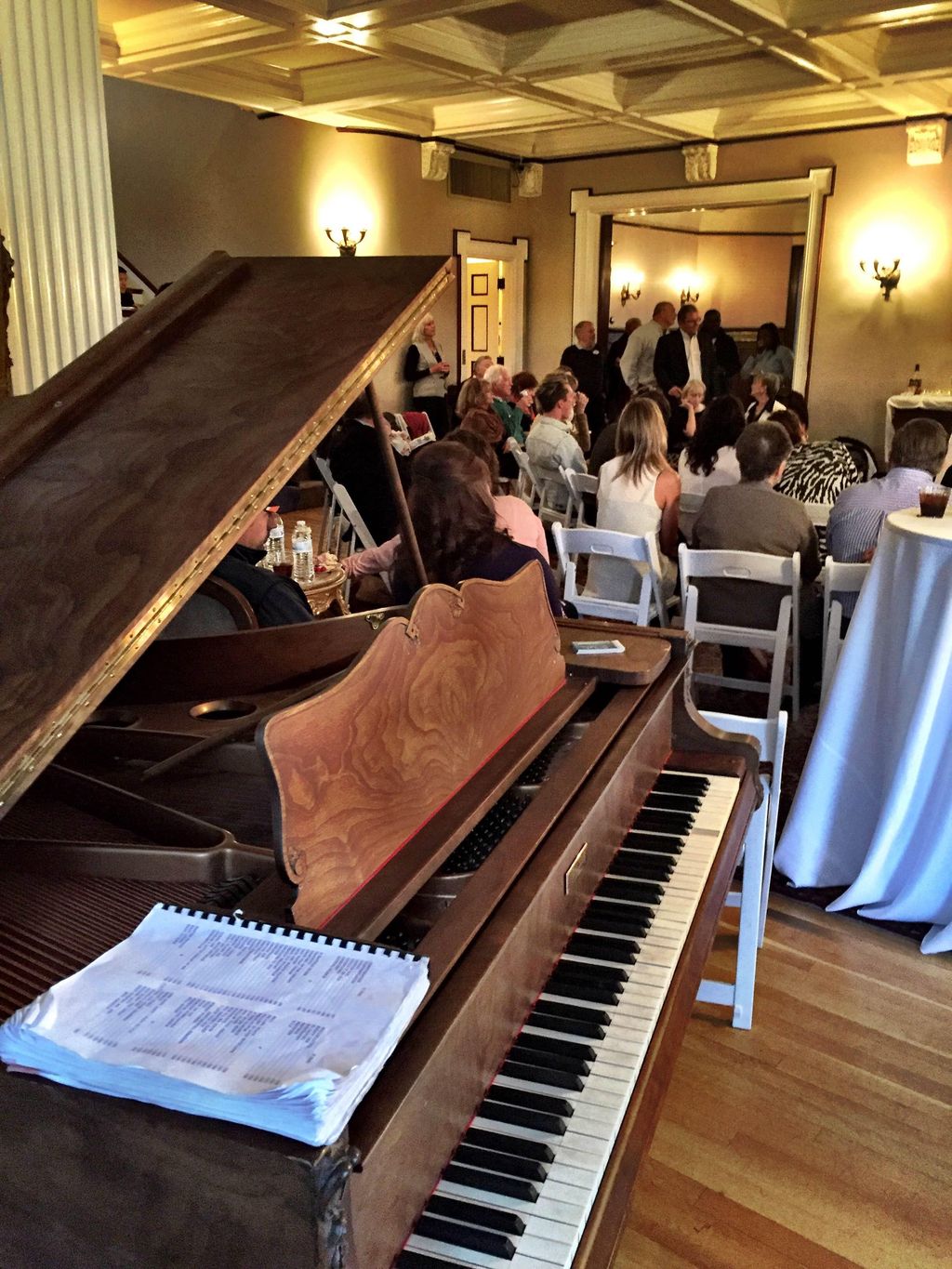 Gig at the Governer's Mansion in Denver, May 2016