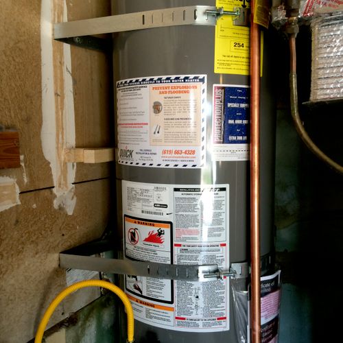 40 Gallon Water Heater Replacement