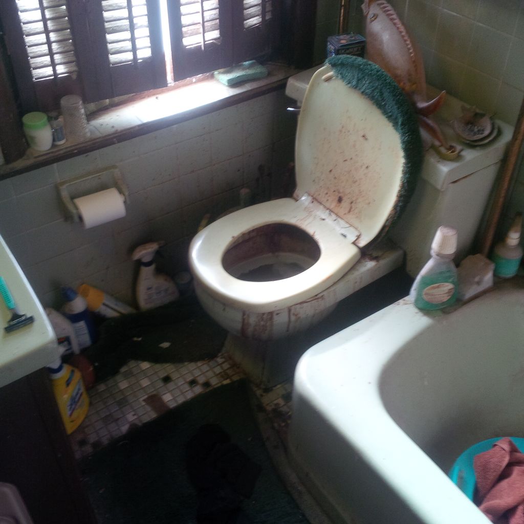 Bathroom Before Cleaning