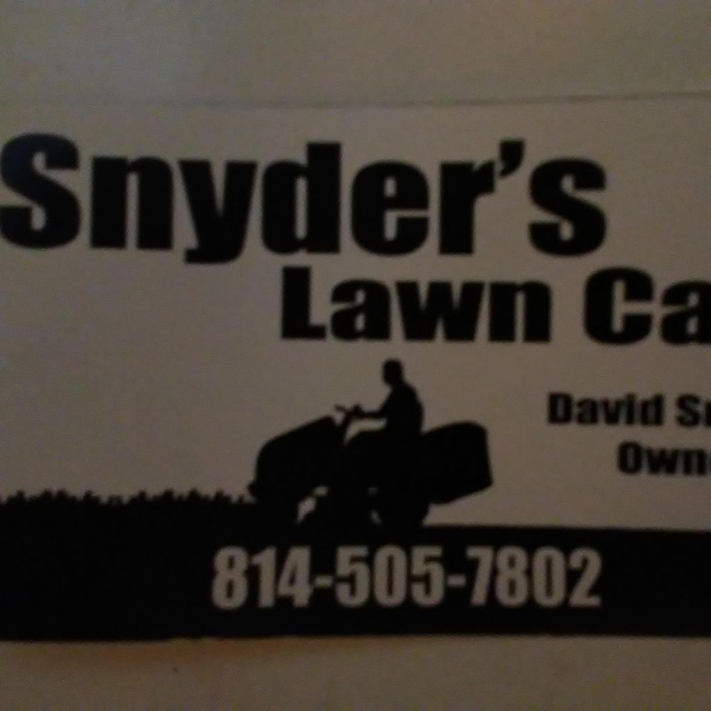 Snyder's Lawn Care and Handyman Services