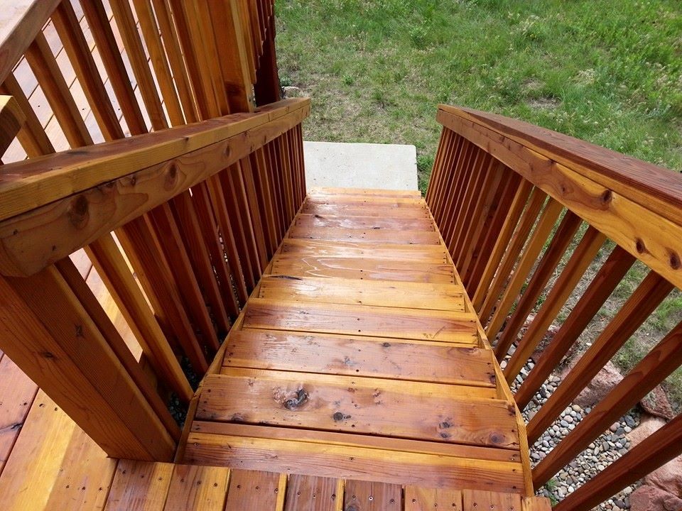 Kim Deck Project (Rebuild& Stain)