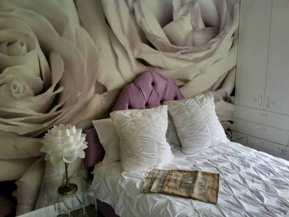 Custom printed wallpaper