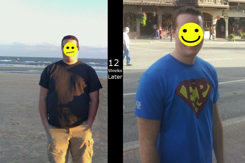 Ross lost 30lbs working with us for 12 weeks