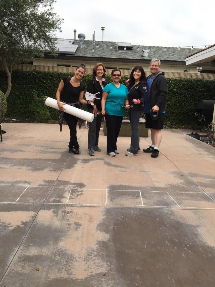 Group Fitness class.