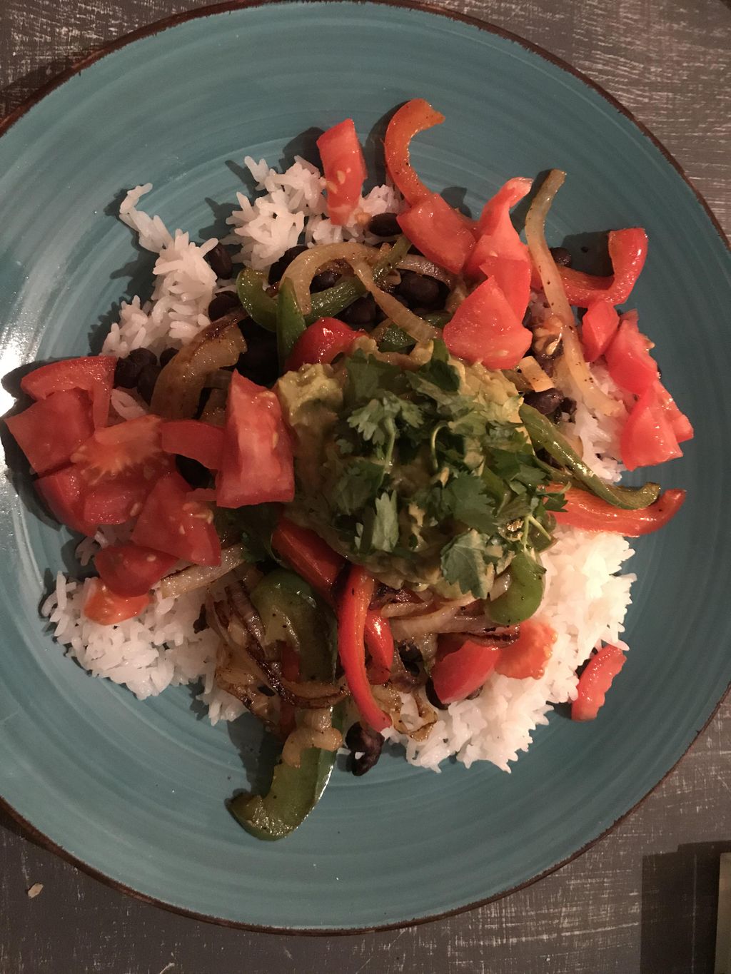 No meat here!  Delicious & Nutricious 