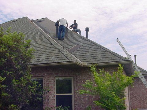 Roof repair due to Lightning Strike
