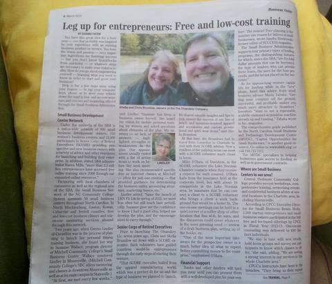 article from my role as freelance writer for local
