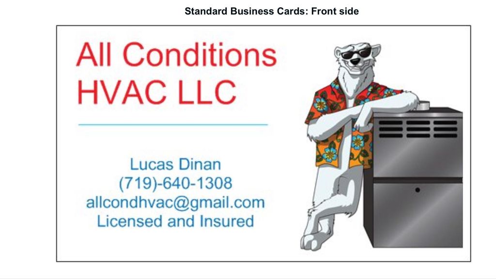 All Conditions HVAC LLC