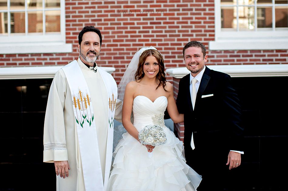Rev. Chuck with Bradley and Christa