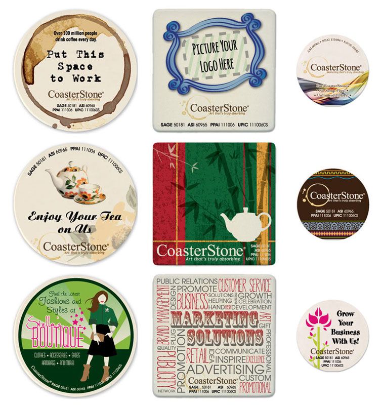 Some designs I made to go on self-promotion produc