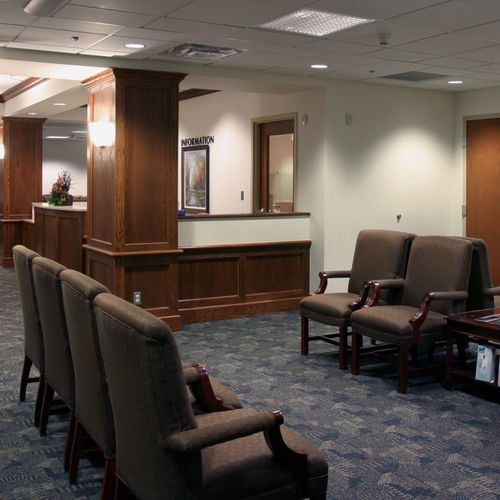 Medical Office Building-waiting area.