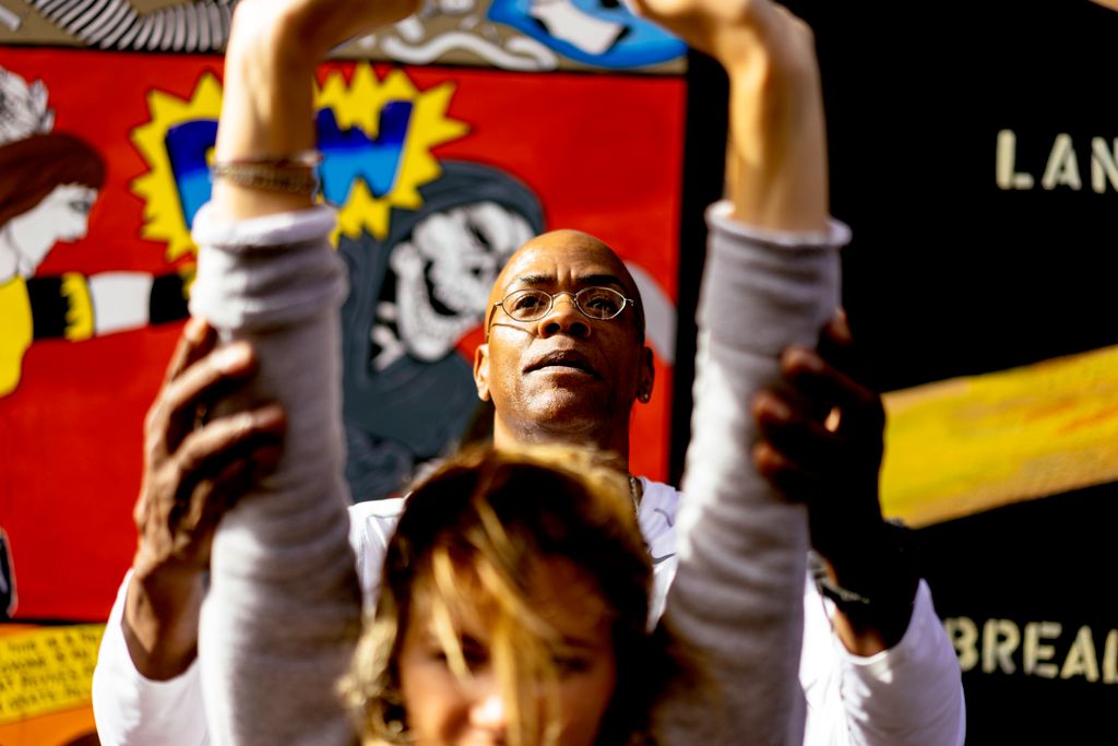 Stretching and strengthening. 