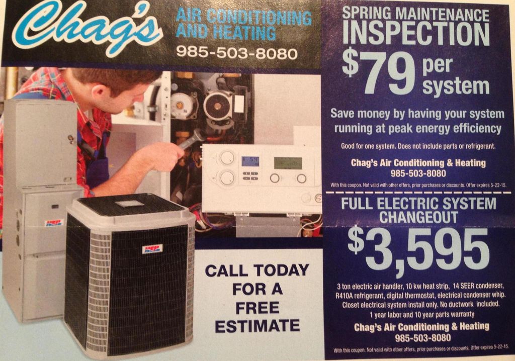 Chag's Air Conditioning and Heating
