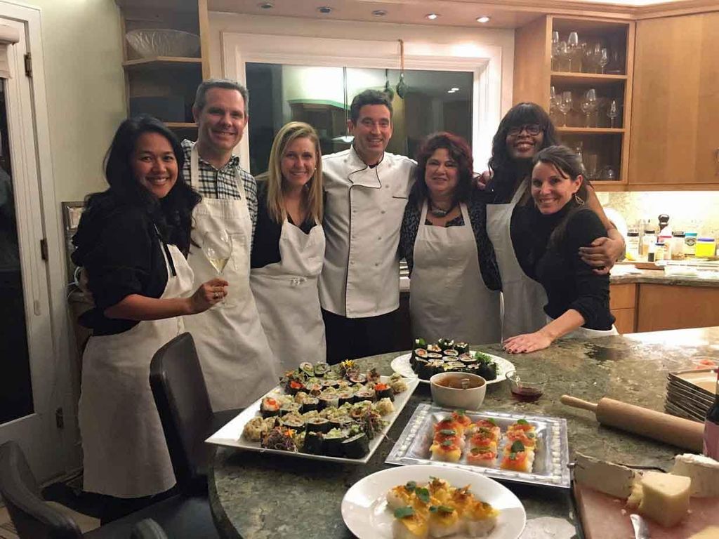 Sushi Fusion Cooking Class:
Fish and Chips with mu