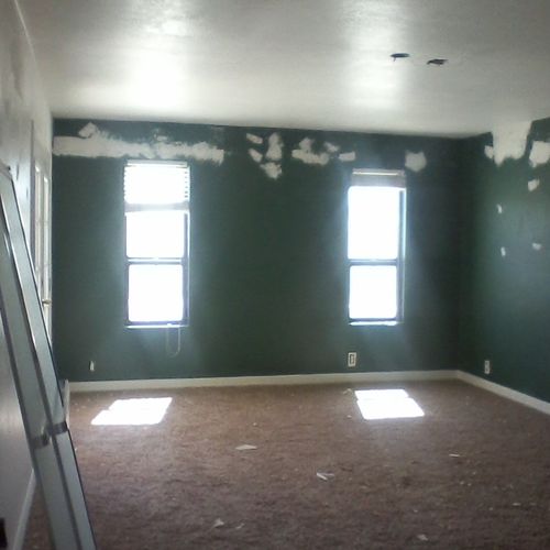 paint and remodel work