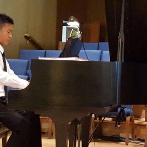 One of my student performing at our yearly recital