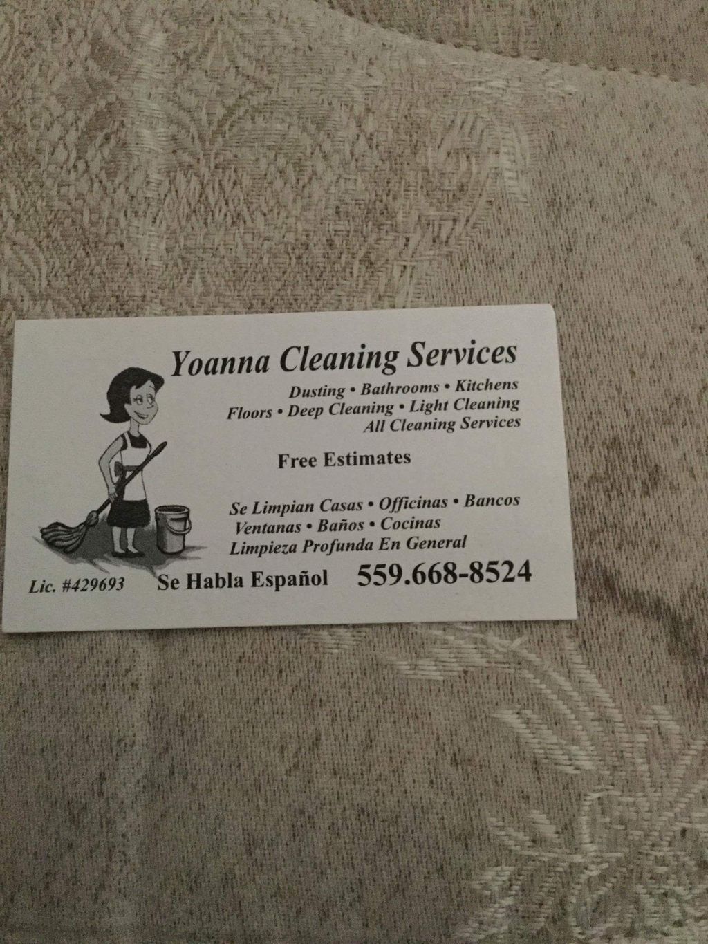 yoanna Cleaning services
