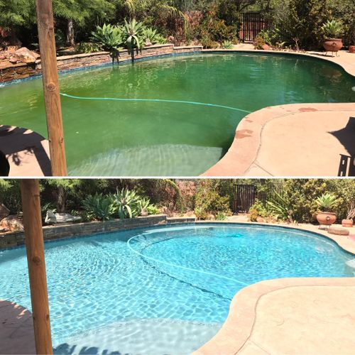 Before & After Pool Service 