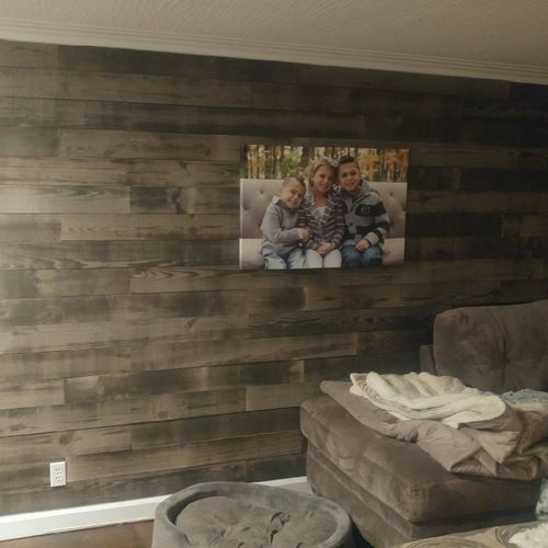 Barnwood Wall done by Xtreme Clean