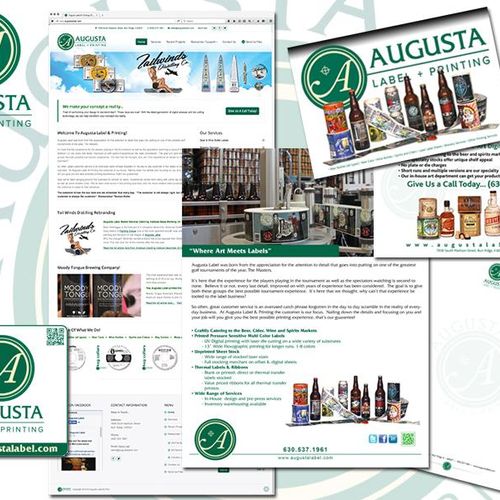 Augusta Label (Chicago, IL): Website Design, Colla