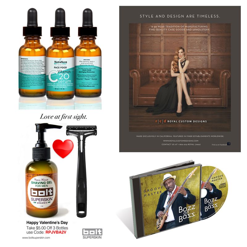 Various design work on products and print magazine