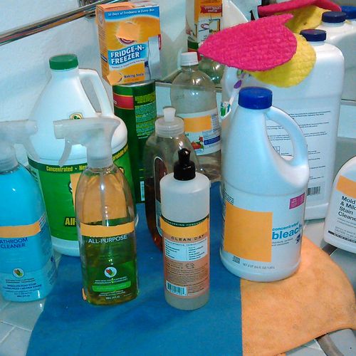 These are just some of the variety of cleaning pro