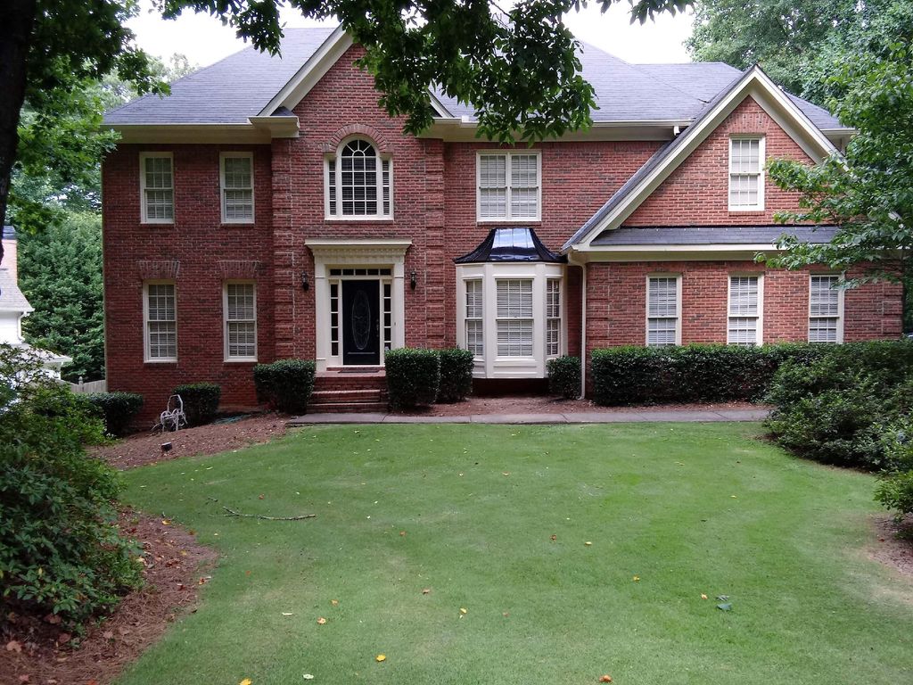 Completion of Lilburn home (front view ) 