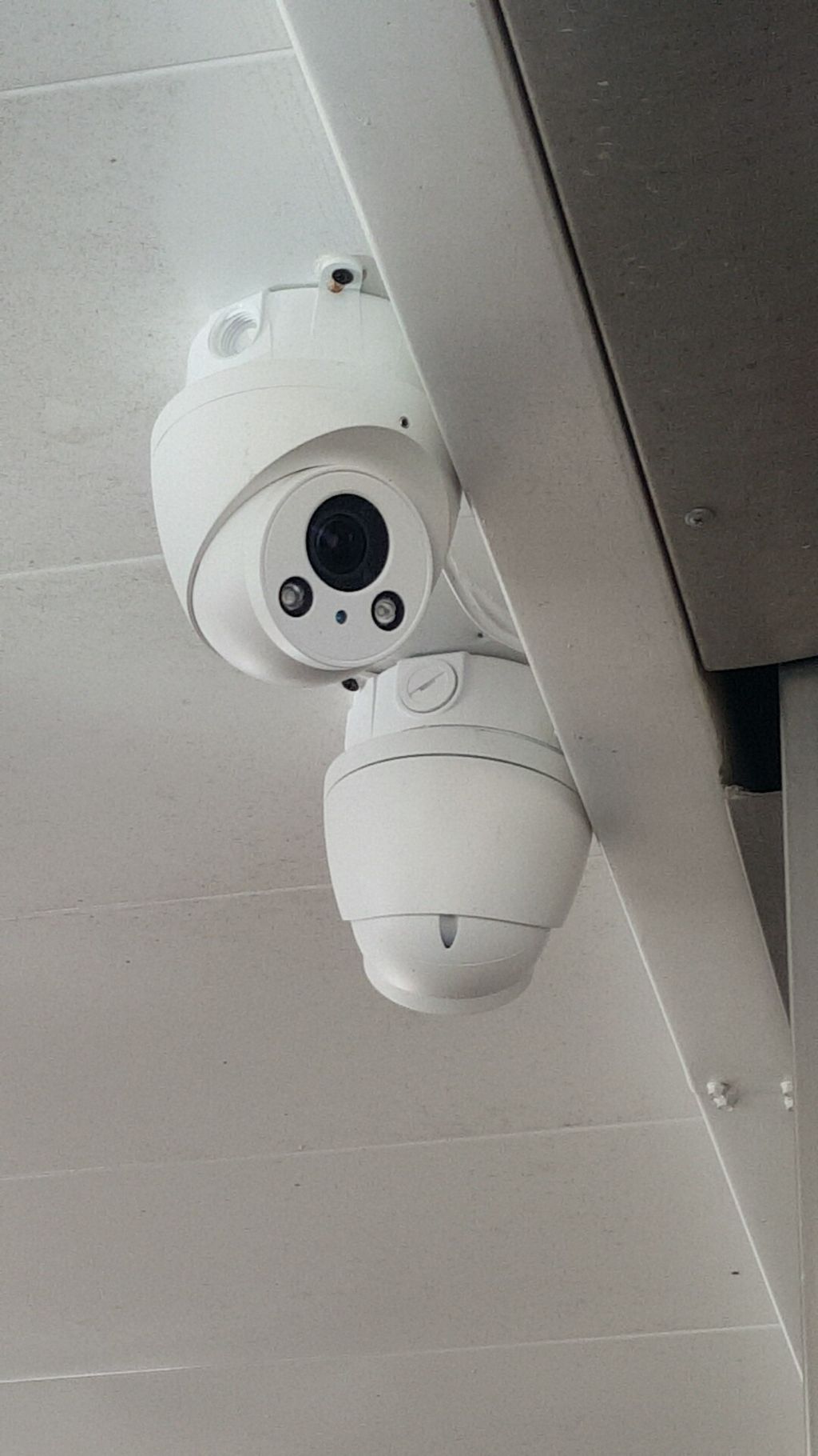 Outdoor cameras.