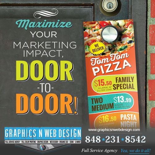 Maximize your marketing impact, door to door!