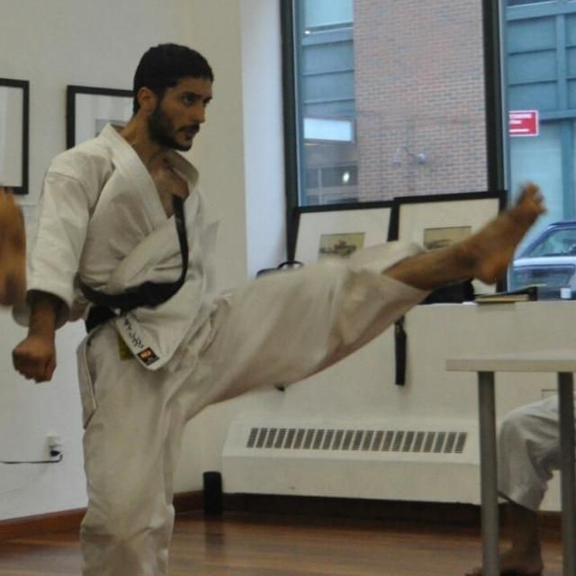 Traditional karate of Newark