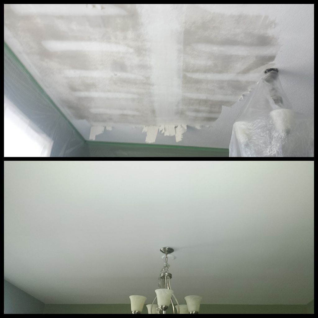 removing popcorn ceiling