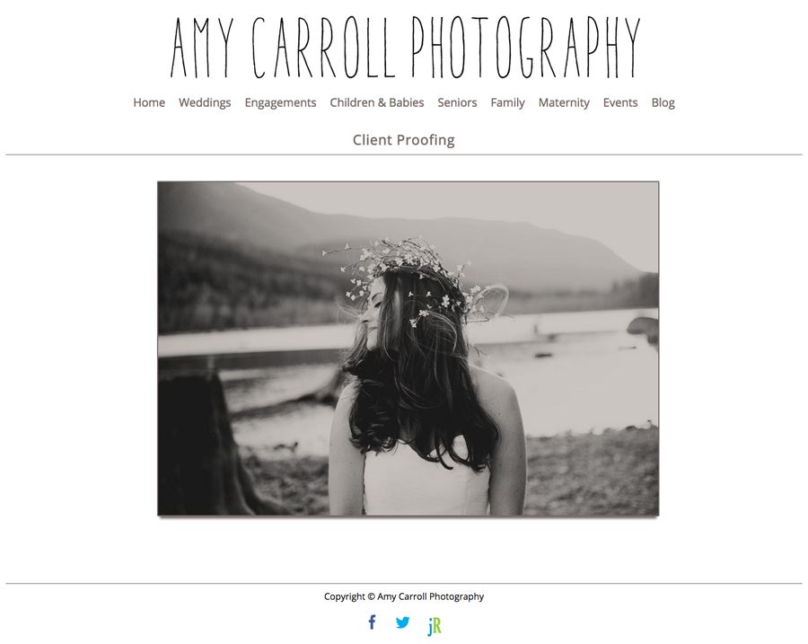 SmugMug Customization - Photography Web Site Desig