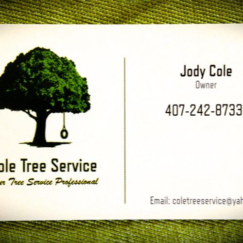 Cole Tree Service - Your Tree Service Professional