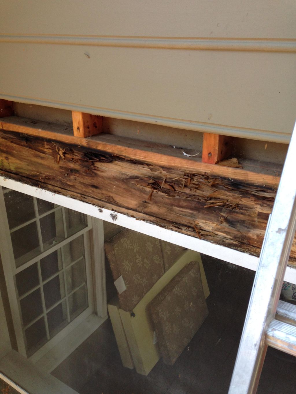 West End project: Structural rot found behind sidi
