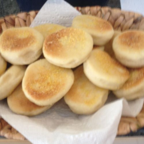 Freshly Baked English Muffins