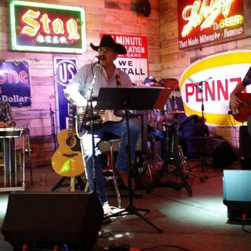 Rusty Cooper Band at Cooks Garage Lubbock. Texas