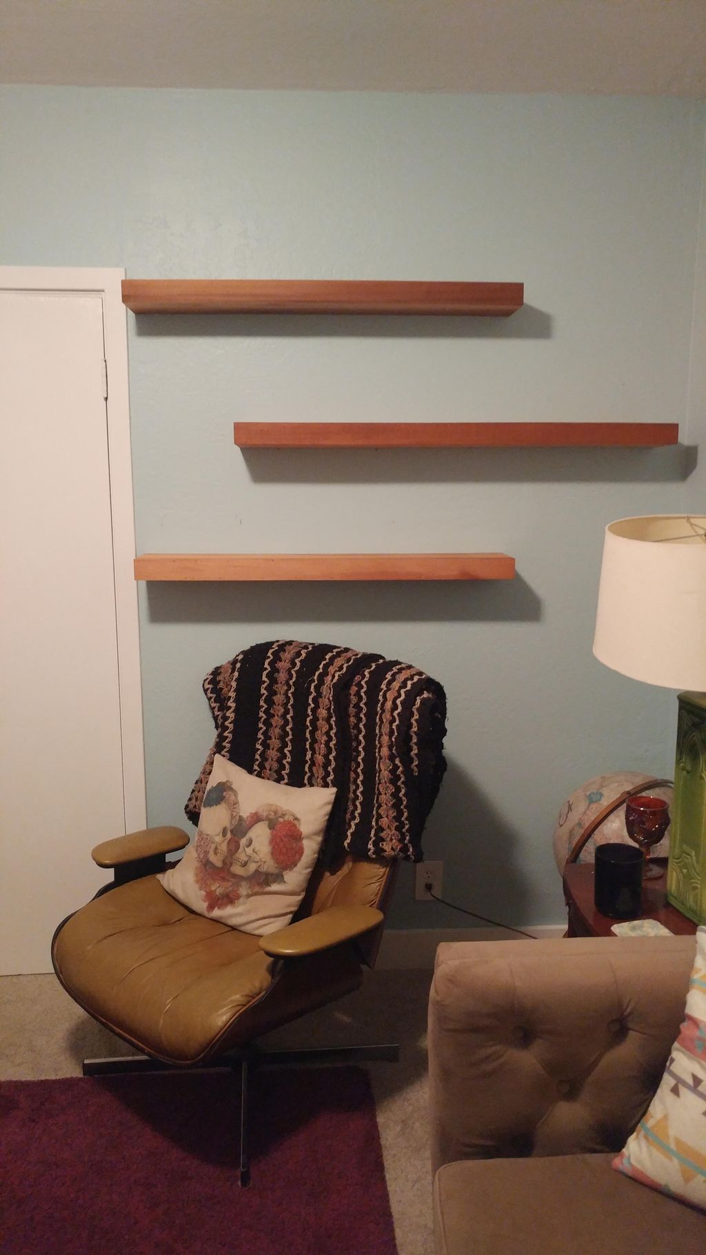 floating shelves