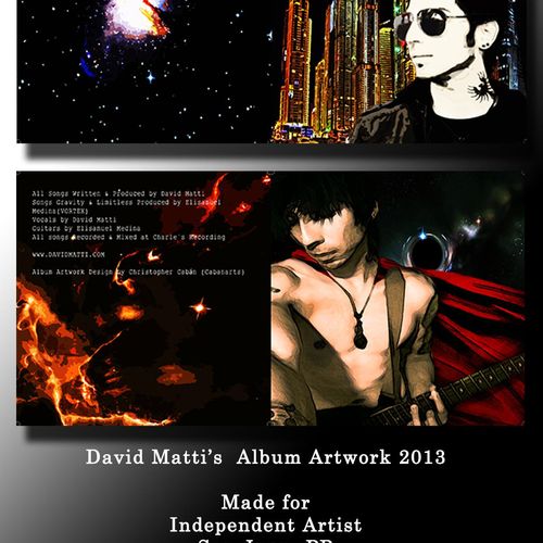 Album Art Created for Independent Artist Singer an
