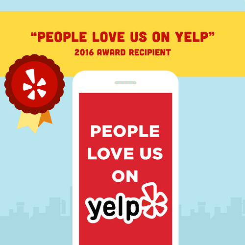 Over 28 recent five-star reviews on Yelp!!