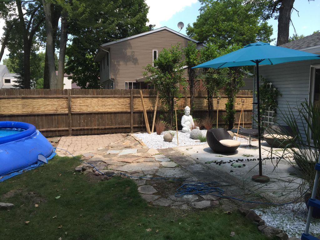 Built the Fence & Designed the Layout