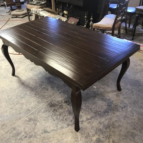 Pub table that I Repaired and Refinished 