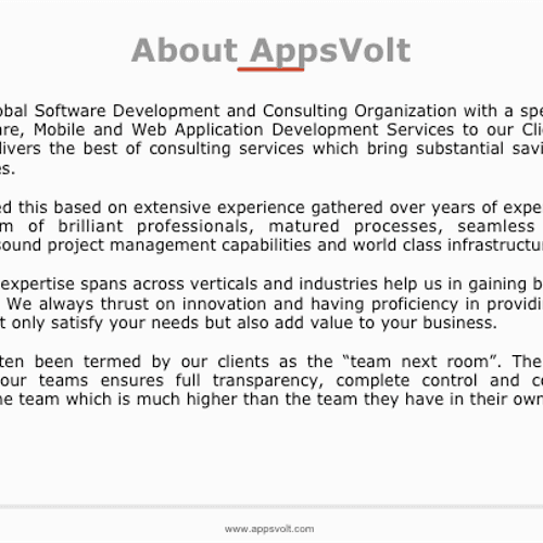 About AppsVolt