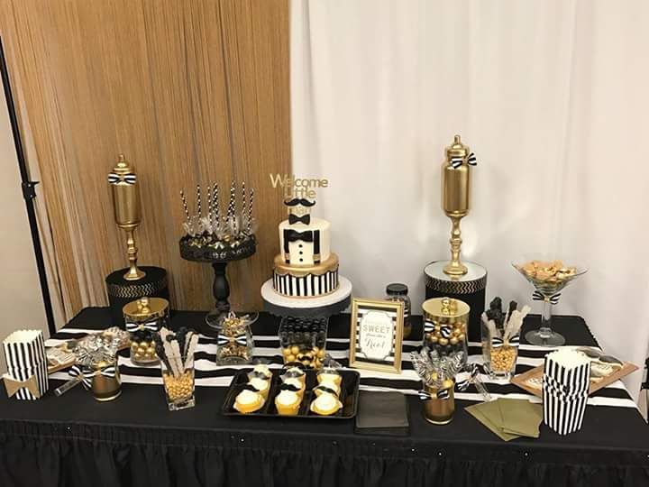 Candy Buffet for a Baby Shower 