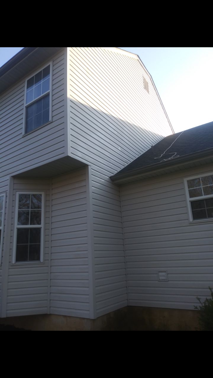 After powerwash..