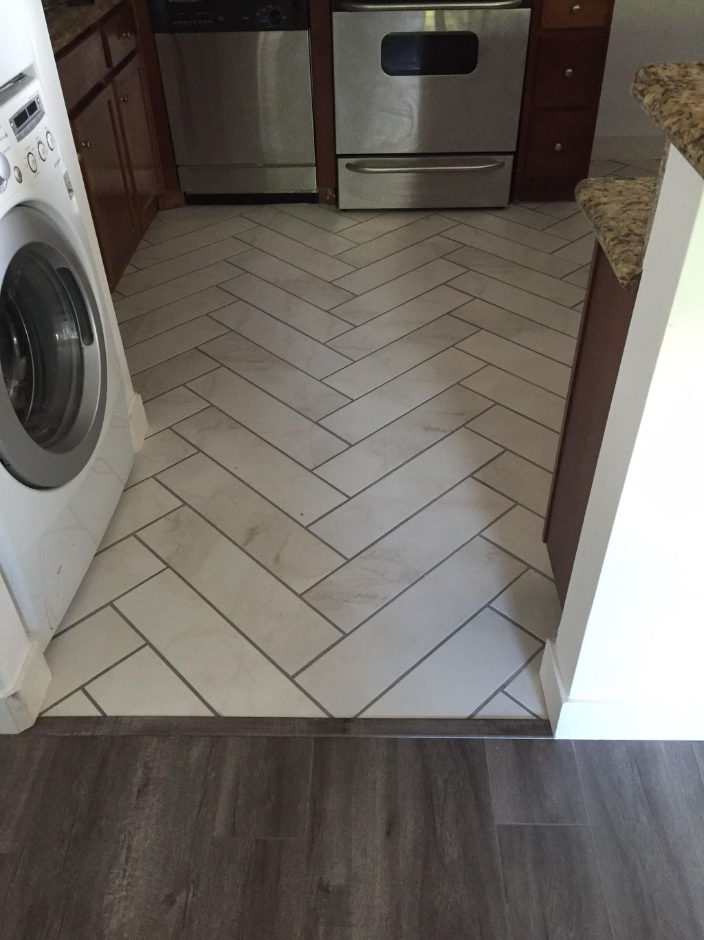 Tile , laminate, and appliances installed by me pe