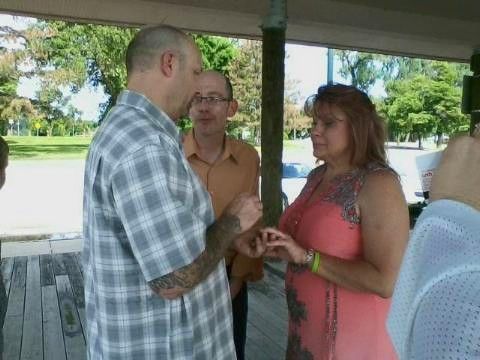 Bad picture of me but this was my first ceremony.