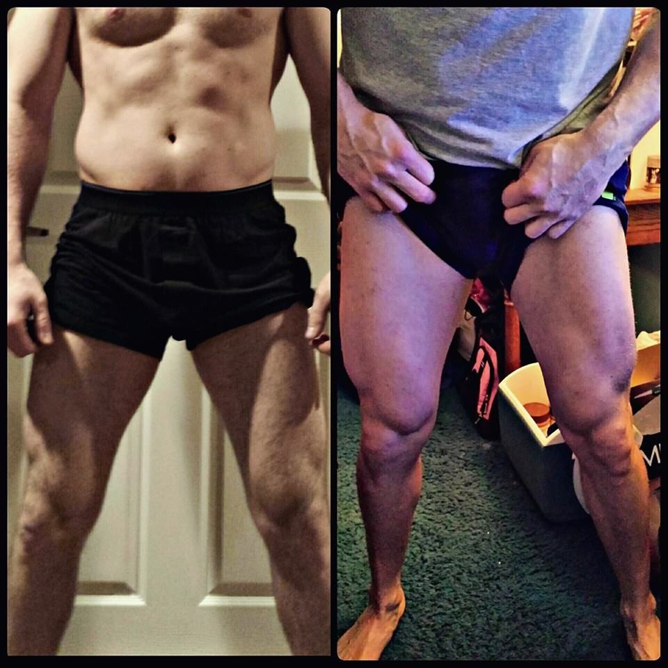 2 months leg progress.