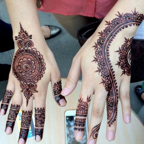 Henna Tattoos, How To Do A Tajik (Persian) Style H