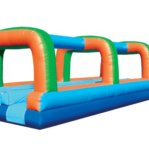 Dual-Lane Run 'N' Slide is sure to have the kids s